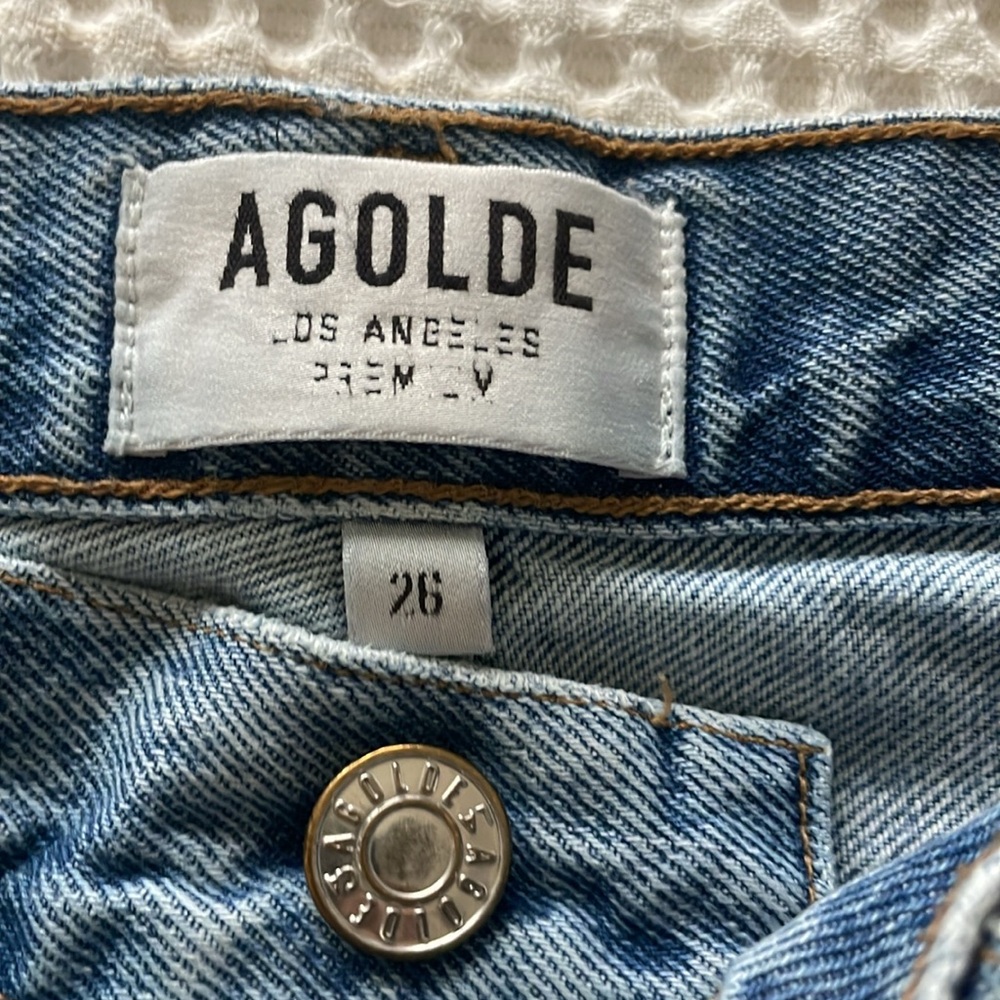 Agolde Riley Crop Jeans - Picture 2 of 2